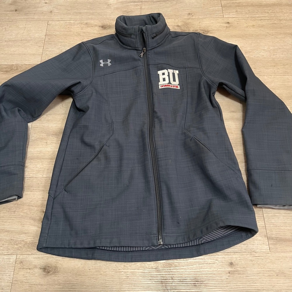 BU Boston University Terriers Swimming And Diving Under Armour Coldgear Jacktet